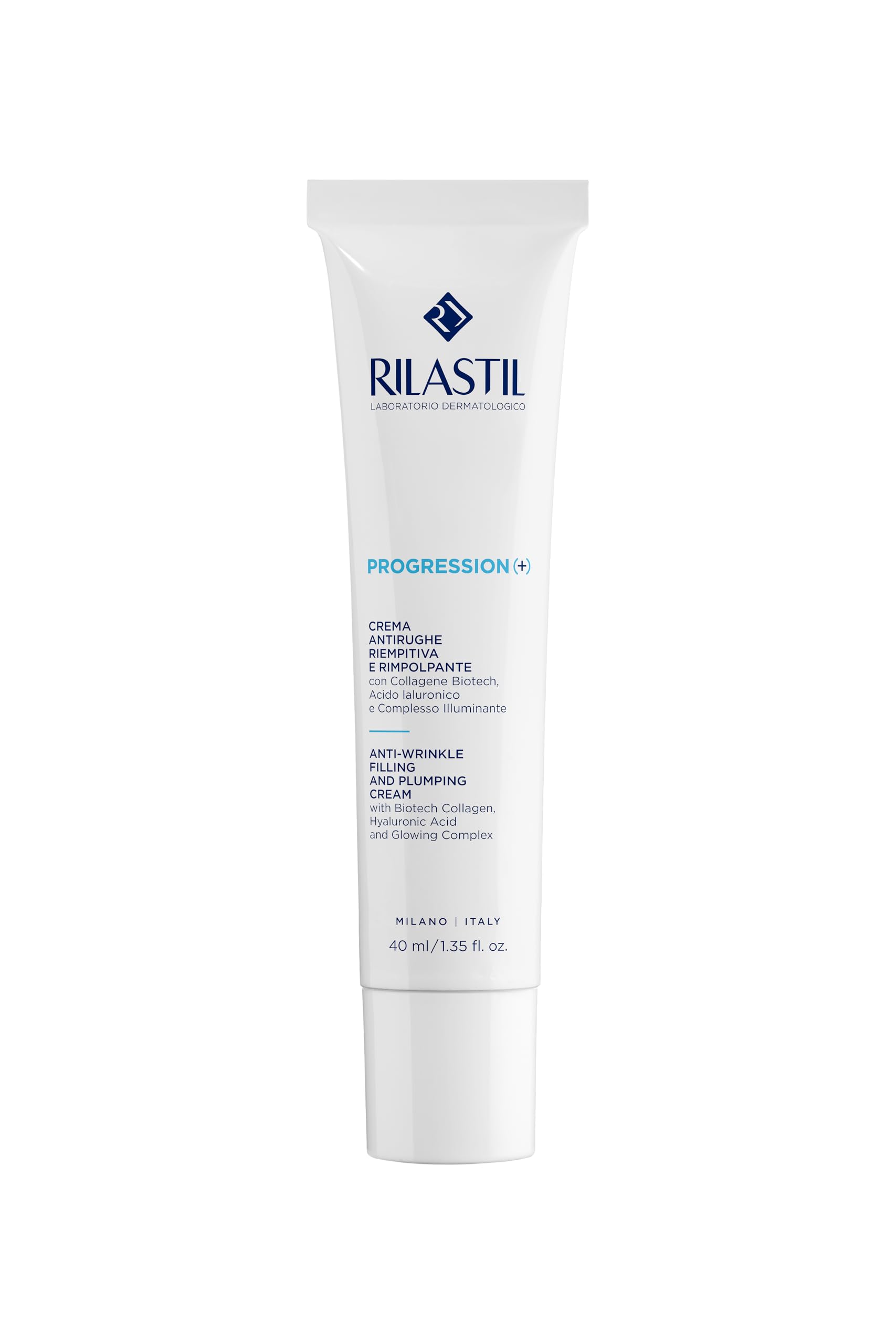 61bHmI2oSnL.jpg Rilastil Progression Plus Крем против бръчки с Колаген и Хиалуронова киселина, 40 ml - Image 1
