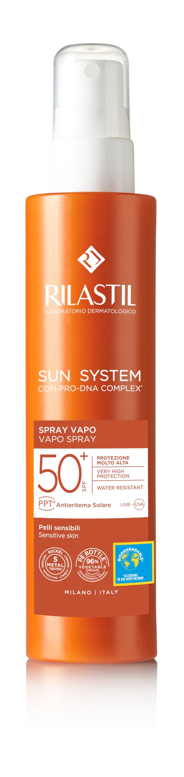 61ikK9yM0dL.jpg Rilastil Sun System SPF 50+ Спрей 200 ml - Image 1