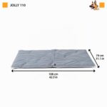 Ferplast Jolly мат за кучета 108 x 79 cm, XL, сив - Image 2