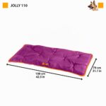 Ferplast Jolly Кучешка постелка XL 108 x 79 cm кафява - Image 3