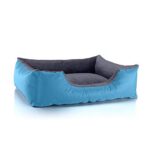BedDog Легло за кучета Teddy, от Cordura и микрофибър, XXL, сиво-синьо - Image 13
