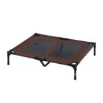 PawHut легло за кучета за големи породи 92 x 76 x 18 см кафяво - Image 10