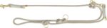 TRIXIE Soft Rope регулируем въжен повод за кучета, M–L, 2 м, диаметър 10 мм, сив - Image 6