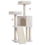 Feandrea компактна котешка катерушка с драскалка и платформи, 115 см - Image 7