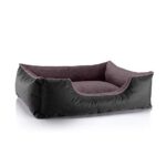 BedDog Легло за кучета Teddy, от Cordura и микрофибър, XXL, сиво-синьо - Image 19