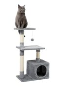 lionto котешка катерушка с къщичка, 3 нива, 85 см - Image 8