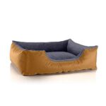 BedDog Легло за кучета Teddy, от Cordura и микрофибър, XXL, сиво-синьо - Image 21