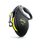 Flexi USA Giant Neon автоматичен лентов повод за кучета, 7,9 м, черен - Image 12