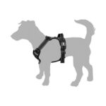 Flamingo Нагръдник за кучета Balou Черен L 40-62 см А. гръдна обиколка / 60-85 см Б. корем - Image 6