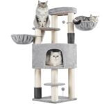 Yaheetech Котешка катерушка с дебелина 11 см, светлосиво-бежово - Image 9