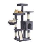 Feandrea котешка катерушка с 3 платформи и къщичка, висока 150 см - Image 8