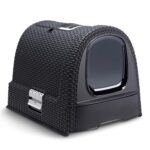 Curver petlife тоалетна за котки с капак, бяла, 51,5 x 38,5 x 40 см - Image 7
