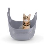 Litter Genie Котешка тоалетна сива, включва лопатка