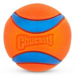 Chuckit! Ultra Ball за кучета, 8 броя, дълготраен гумен, плаващ - Image 3