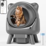 Redkey X1 Автоматична котешка тоалетна, 95 л, бяла - Image 10