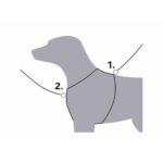 TRIXIE Trekking нагръдник, L: 70–85 см, 25 мм, Петролно/Графитно - Image 3