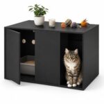 Relaxdays шкаф за котки, 50x72x50 см, бял - Image 11