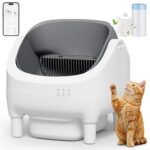 JUMMICO Автоматичен котешка тоалетна, XXL, 12 л, за 15 кг котки - Image 10
