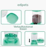 Edipets, Автоматична хранилка за котки и кучета, 3.8 л, Зелен - Image 3