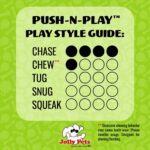 Jolly Pets Push-n-Play Ball играчка за кучета, 35,6 см, лилава - Image 2