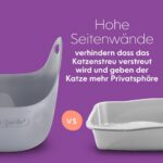 Litter Genie Котешка тоалетна сива, включва лопатка - Image 5