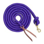 Weaver Leather Cowboy повод с карабинер, 1,6 см x 3 м, тъмносин/син/тюркоазен - Image 9