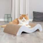 TRIXIE XXL картонена драскалка за котки, 64 × 14 × 37 см, сива - Image 4