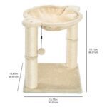 Amazon Basics котешка драскалка с хамак, 41 × 51 × 41 см - Image 3