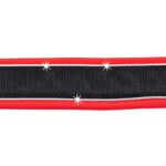 Ferplast нашийник Genius C25/45, светлоотразителен, за средни кучета, червен - Image 6