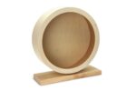 Karlie Bogie Wheel, колело за гризачи, дърво/корк, 29 см - Image 4