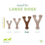 Benebone Wishbone играчка за кучета, дълготрайна, размер L, фъстъчен вкус - Image 4