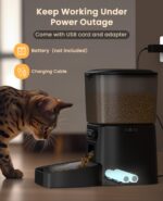 oneisall Автомат за храна 3.5 л за котки и малки кучета - Image 8