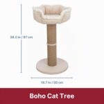 котешка катерушка Boho, Бежов, 83 см - Image 5