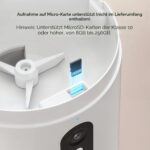 Faroro Автоматичен повод за котки WiFi, 4 л, с HD видео и нощно виждане - Бял, 7L без камера - Image 7