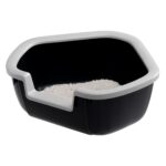 Ferplast Дама тоалетна за котки, черна, 57,5 x 51,5 x 22 см - Image 7