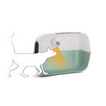 Ferplast Дезодоризатор за котешка тоалетна GENICAIR с движение и USB - Бял, малък - Image 4