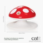 Senses 2.0 Fliegenpilz, интерактивна играчка за котки 360° - бял - Image 6
