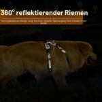 Furryfection Нагръдник против дърпане, отразяващ, Мока, размер M - Image 8