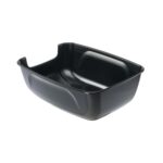 Ferplast Отворена котешка тоалетна XXL, черна, 67×49×24 см - Image 2