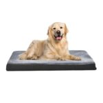 Amazon Basics Голям матрак с охлаждащ гел за кучета, 89 x 56 x 8 см, сива - Image 2