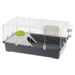 FERPLAST Клетка за зайци RABBIT 100, метална, 95×57×46 см, с аксесоари
