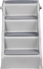 Amazon Basics сгъваеми стъпала за кучета и котки, Сиво, 60.7 x 40.9 x 50.2 см - Image 3