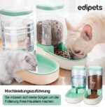 Edipets, Автоматична хранилка за котки и кучета, 3.8 л, Зелен - Image 5