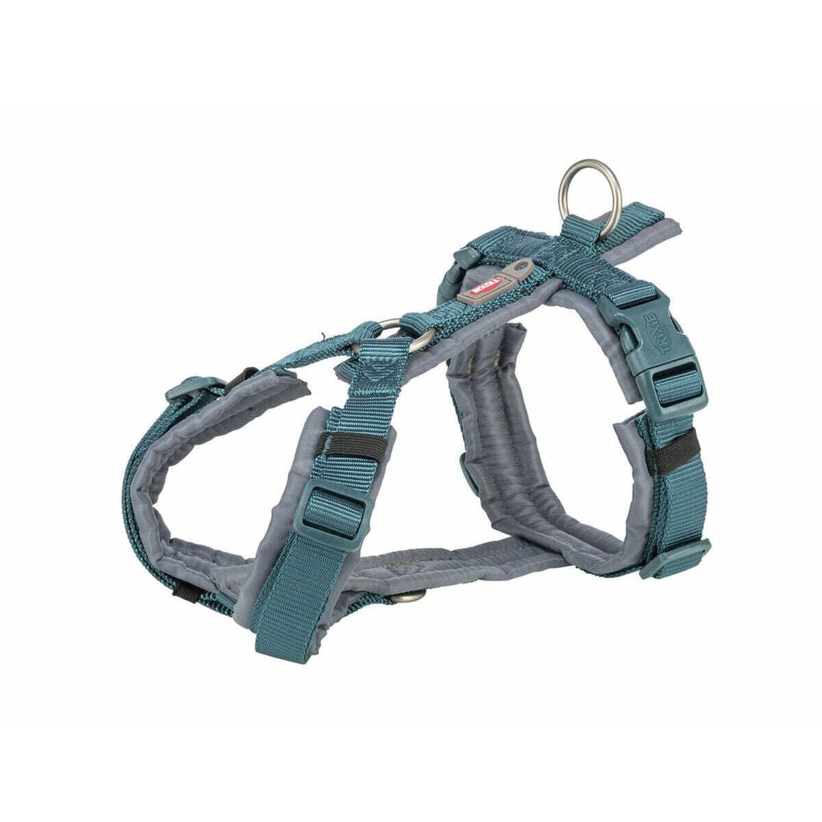61pypdovxTL.jpg TRIXIE Trekking нагръдник, L: 70–85 см, 25 мм, Петролно/Графитно - Image 1