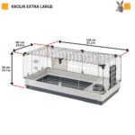 FERPLAST - Клетка за зайци и морски свинчета 120 x 60 x 50 см - Image 2