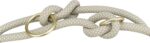 TRIXIE Soft Rope регулируем въжен повод за кучета, M–L, 2 м, диаметър 10 мм, сив - Image 4