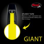 Flexi USA Giant Neon автоматичен лентов повод за кучета, 7,9 м, черен - Image 3