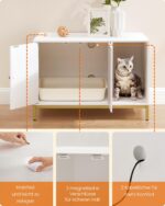 Feandrea шкаф за котешка тоалетна - Image 9