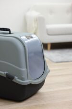 Kerbl Котешка тоалетна Emma Eco - черен|зеленикаво-сив, XL - Image 3
