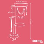 Kerbl Котешка катерушка с драскалка Dolomit Grappa - Image 6
